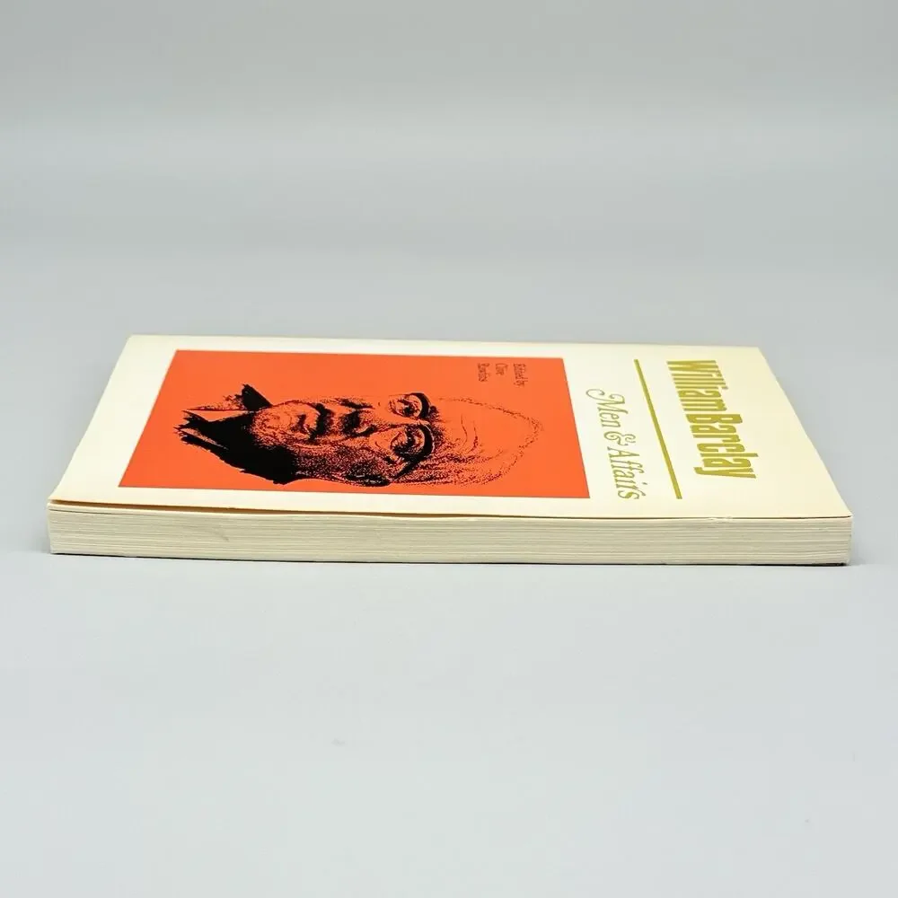 Men and Affairs Trade Paperback Book William Barclay First Printing